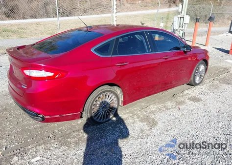 2014 Ford Fusion Titanium из США, поврежденный, VIN 3FA6P0K94ER182882